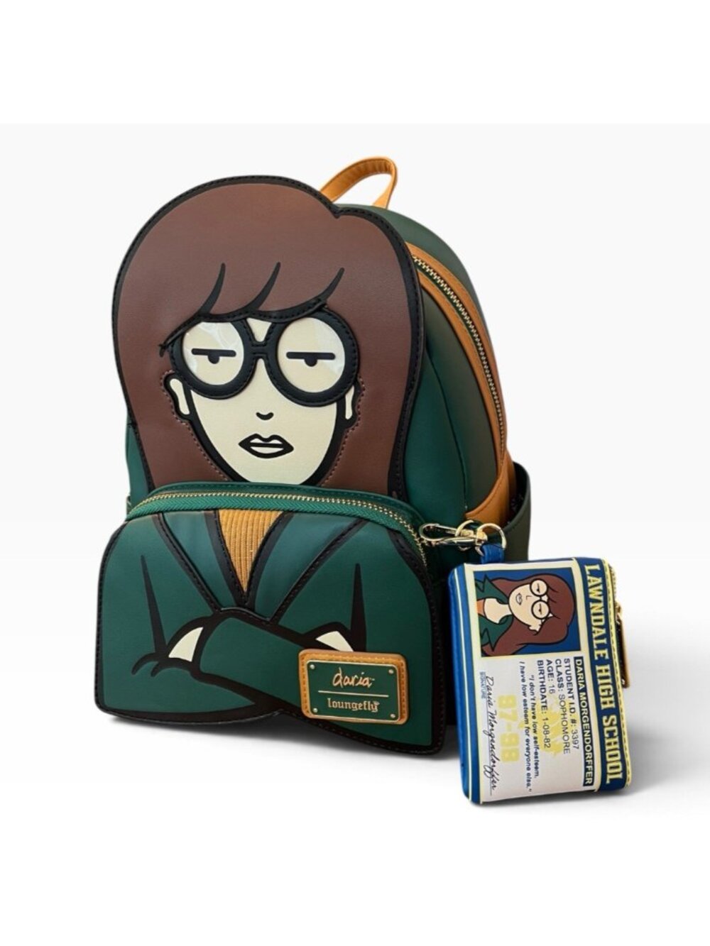 Loungefly Daria Cosplay Mini Backpack with Coin Bag Lawndale MTV NWT